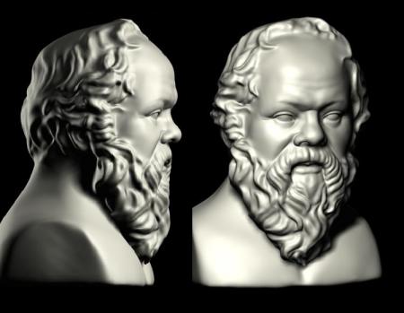 statue de socrate